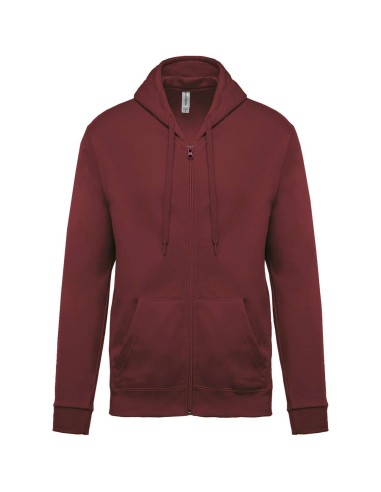 KAR-K479-FULL ZIP HOODED SWEATSHIRT