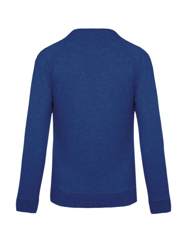 KAR-K480-MEN'S ORGANIC COTTON CREW NECK RAGLAN SLEEVE SWEATSHIRT