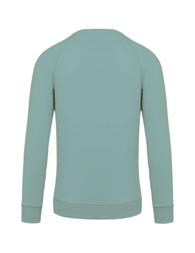 KAR-K480-MEN'S ORGANIC COTTON CREW NECK RAGLAN SLEEVE SWEATSHIRT