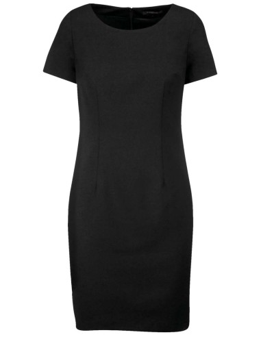 KAR-K500-SHORT-SLEEVED DRESS