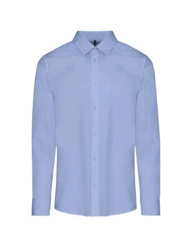 KAR-K513-MEN’S LONG-SLEEVED COTTON POPLIN SHIRT