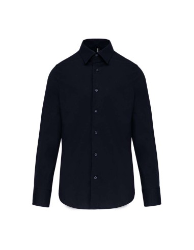 KAR-K529-LONG-SLEEVED COTTON/ELASTANE SHIRT