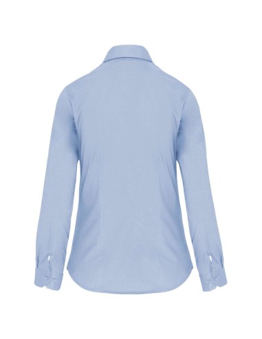 KAR-K530-LADIES' LONG-SLEEVED STRETCH SHIRT