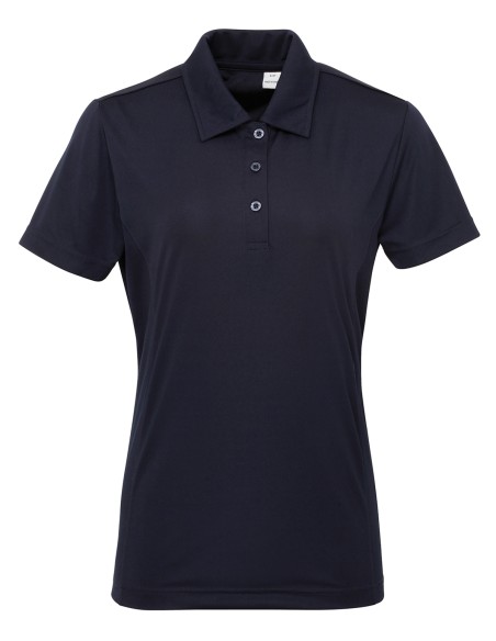 T-TR022-Polo à empiècements TriDri® pour femmes