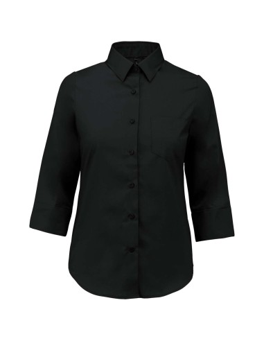 KAR-K558-LADIES' 3/4 SLEEVED SHIRT