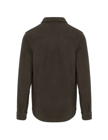 KAR-K582-Surchemise doublée en molleton sherpa