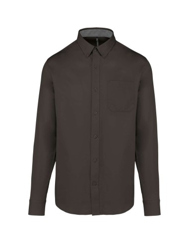 KAR-K586-MEN'S NEVADA LONG-SLEEVE COTTON SHIRT