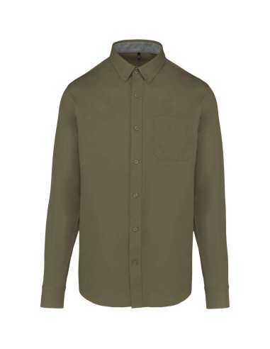 KAR-K586-MEN'S NEVADA LONG-SLEEVE COTTON SHIRT