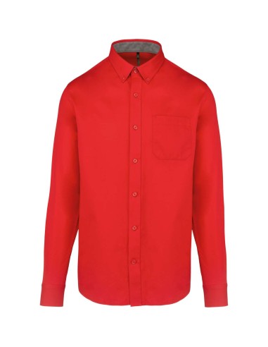 KAR-K586-MEN'S NEVADA LONG-SLEEVE COTTON SHIRT