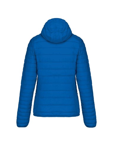 KAR-K6111-LADIES' LIGHTWEIGHT HOODED PADDED JACKET