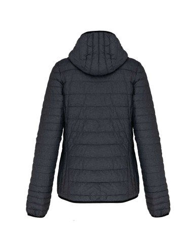 KAR-K6111-LADIES' LIGHTWEIGHT HOODED PADDED JACKET