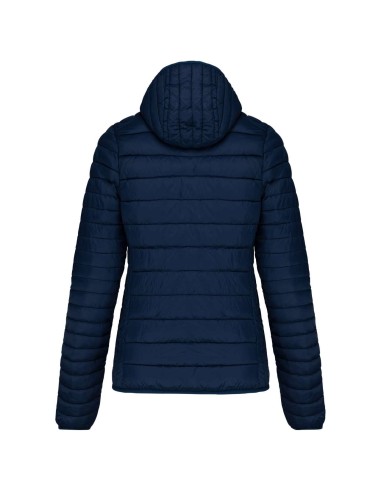 KAR-K6111-LADIES' LIGHTWEIGHT HOODED PADDED JACKET
