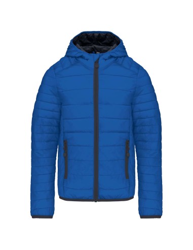 KAR-K6112-KIDS' LIGHTWEIGHT HOODED PADDED JACKET