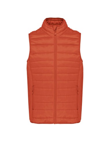 KAR-K6114-LADIES' LIGHTWEIGHT SLEEVELESS FAKE DOWN JACKET