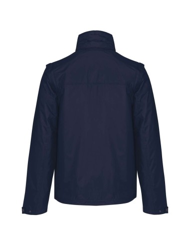 KAR-K639-SCORE - DETACHABLE-SLEEVED BLOUSON JACKET