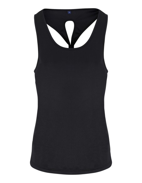 T-TR042-Débardeur de yoga avec nœud femme TriDri®