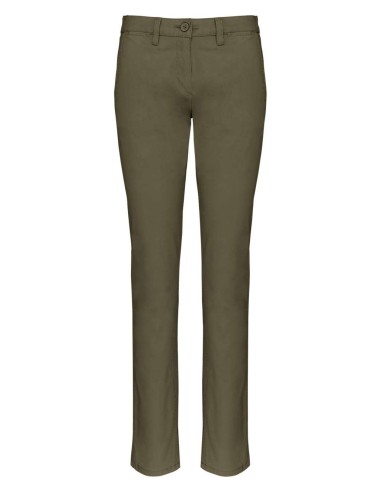 KAR-K741-LADIES' CHINO TROUSERS