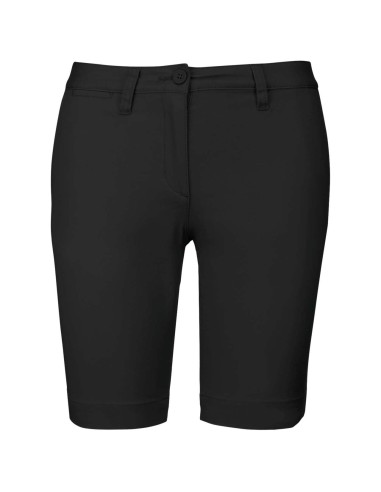 KAR-K751-LADIES' CHINO BERMUDA SHORTS