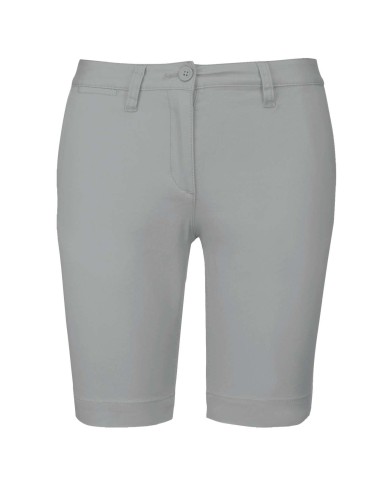 KAR-K751-LADIES' CHINO BERMUDA SHORTS