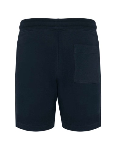 KAR-K757-MEN'S ECO-FRIENDLY FRENCH TERRY BERMUDA SHORTS