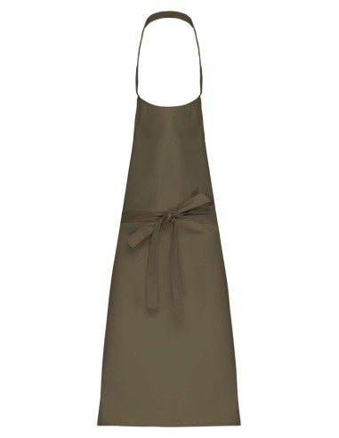 KAR-K8000-POLYCOTTON APRON WITHOUT POCKET
