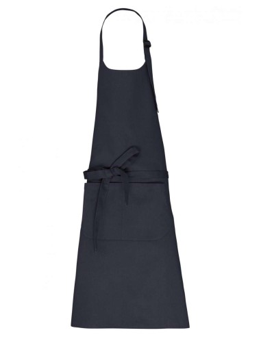 KAR-K8007-APRON WITH POCKET IN ORGANIC COTTON