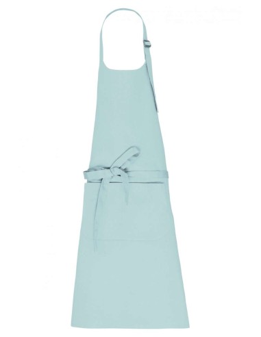 KAR-K8007-APRON WITH POCKET IN ORGANIC COTTON