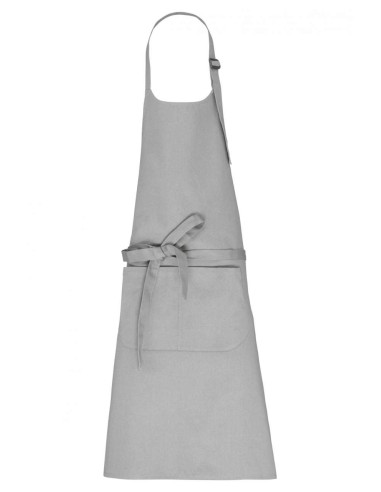 KAR-K8007-APRON WITH POCKET IN ORGANIC COTTON