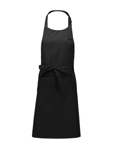 KAR-K885-COTTON APRON WITH POCKET