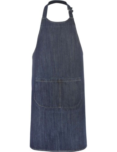 KAR-K885-COTTON APRON WITH POCKET