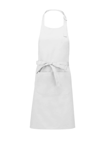 KAR-K885-COTTON APRON WITH POCKET