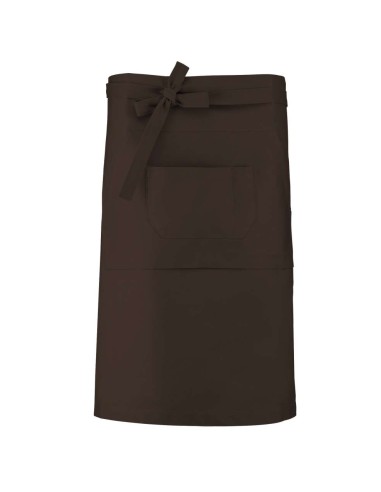KAR-K887-COTTON LONG APRON