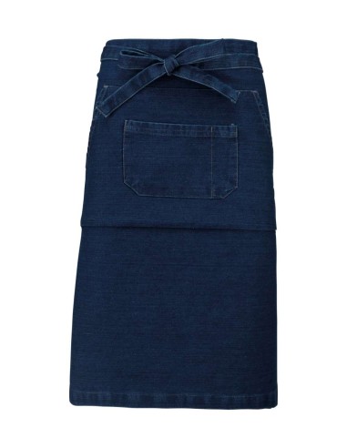 KAR-K887-COTTON LONG APRON