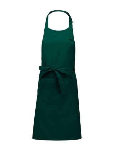 KAR-K890-POLYESTER COTTON APRON WITH POCKET