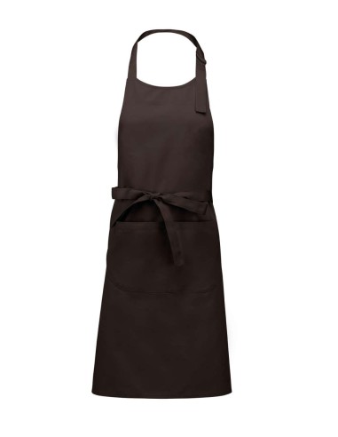 KAR-K890-POLYESTER COTTON APRON WITH POCKET