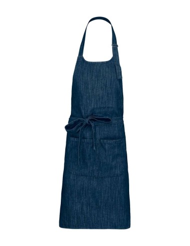 KAR-K890-POLYESTER COTTON APRON WITH POCKET
