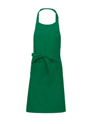 KAR-K890-POLYESTER COTTON APRON WITH POCKET