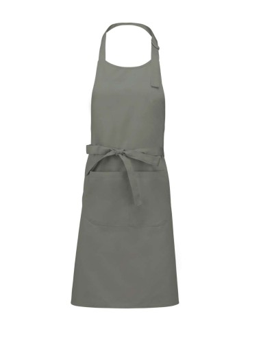 KAR-K890-POLYESTER COTTON APRON WITH POCKET