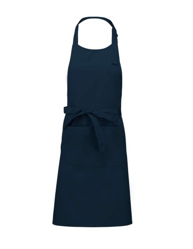 KAR-K890-POLYESTER COTTON APRON WITH POCKET