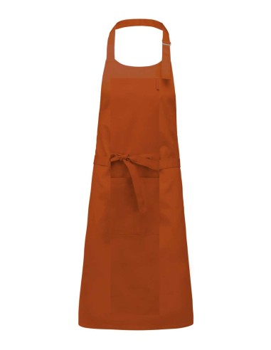 KAR-K895-COTTON APRON WITHOUT POCKET