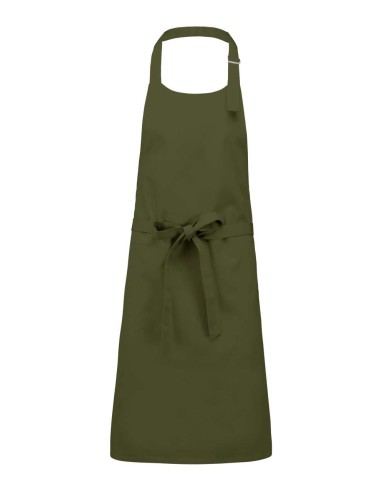 KAR-K895-COTTON APRON WITHOUT POCKET