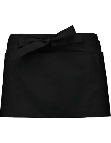 KAR-K896-POLYCOTTON SHORT APRON