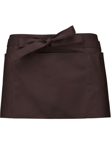 KAR-K896-POLYCOTTON SHORT APRON