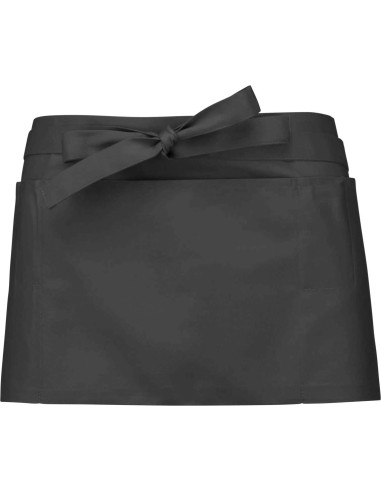 KAR-K896-POLYCOTTON SHORT APRON