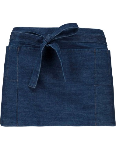 KAR-K896-POLYCOTTON SHORT APRON