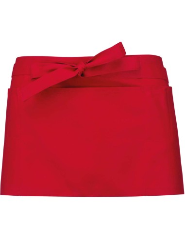 KAR-K896-POLYCOTTON SHORT APRON
