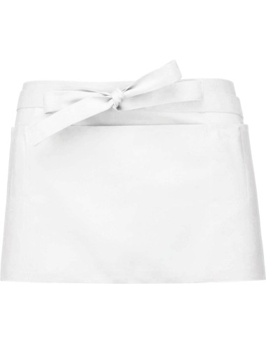 KAR-K896-POLYCOTTON SHORT APRON