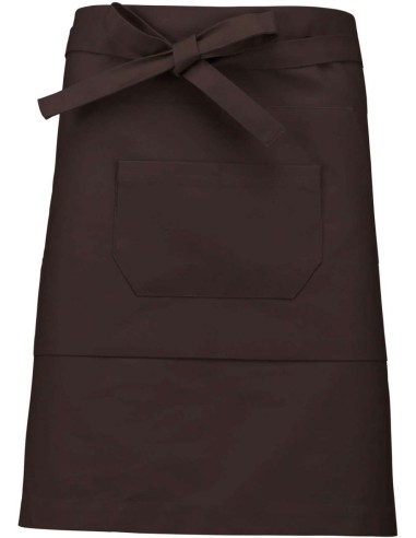 KAR-K899-POLYCOTTON MID-LENGTH APRON