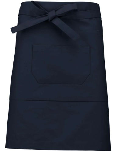 KAR-K899-POLYCOTTON MID-LENGTH APRON