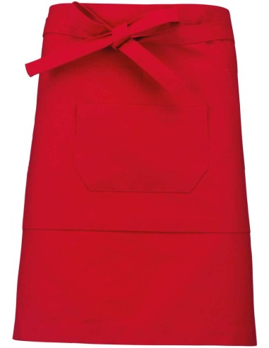 KAR-K899-POLYCOTTON MID-LENGTH APRON